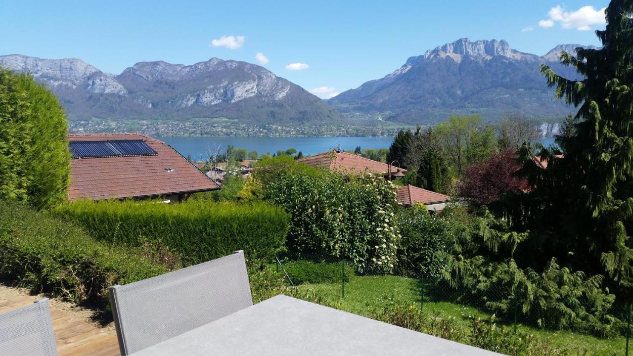 Appartement Semnoz - Vue Lac Sévrier Exterior foto